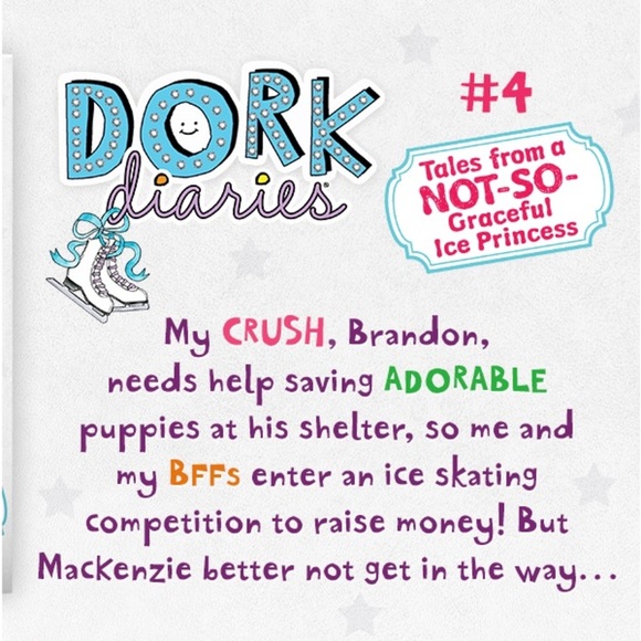 Book 4 Dork Dairies Tales from a Not-So-Graceful Ice Princess Hardcover - Picture 3 of 16
